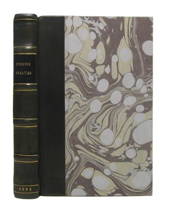 PERKINS, WILLIAM. A Treatise tending unto a Declaration, whether a man be in the estate of damnation, or in the estate of grace.  1595